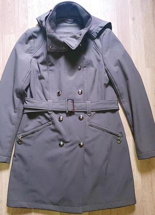 Calvin klein стильный непромокаемый плащ, softshell, тренч, куртка размер m1 фото