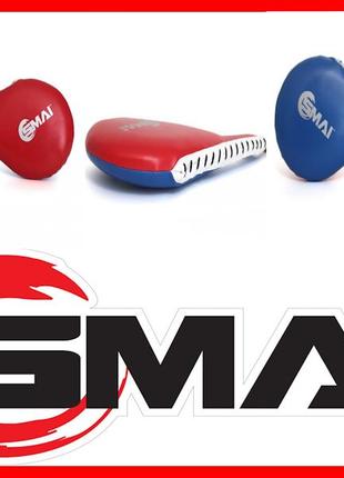 Одинарна ракетка двокольорова для відпрацювання ударів smai wtf для тхеквондо хлопушка швидкісна