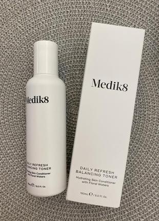 Зволожуючий тонік medik8 daily refresh balancing toner, 150 ml