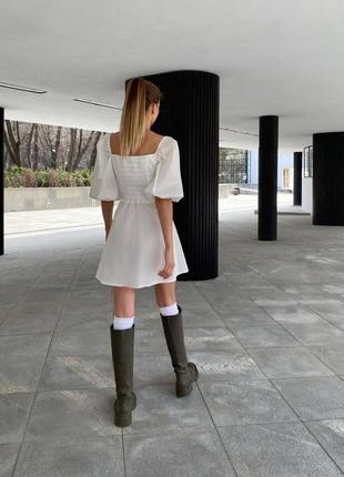 Хитовое платье, цвет: белый, черный, размер: см, мл4 фото