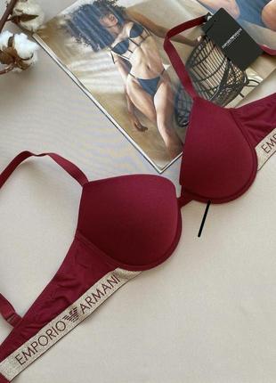 Бюстгальтер з пуш-ап emporio armani long оригінал новий
