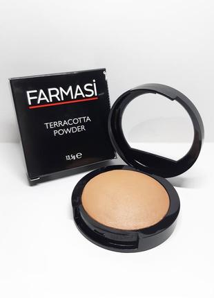 Уценка срок бронзирующая запеченная пудра terracotta powder 14 бронзатор бронзер...