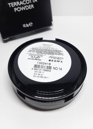 Уценка срок бронзирующая запеченная пудра terracotta powder 14 бронзатор бронзер...