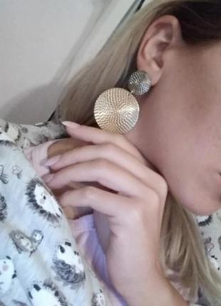 Серьги для женщин винтаж в стиле панк хип