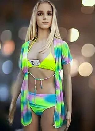 Купальник  с туникой на подростка   (в наличии только  32 34 36  38 40  укр р-ры)