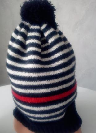 Шапка + шарф для дівчинки3 фото