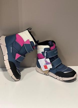 Зимові черевики geox flexyper, 31, 32, 35, 38, 39 євро4 фото