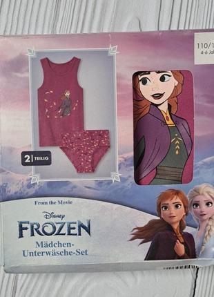 Комплект нижньої білизни білизна для дівчини lupilu frozen крижане сердце