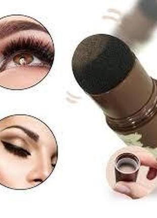 Макияж бровей eelhoe eyebrow stamp kit темно-коричневый2 фото