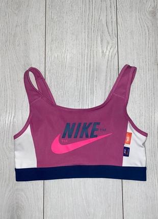 Жіночий спортивний топ nike dri-fit size m1 фото