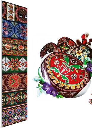 Термоэтикетка для пасхальных яиц / пасхальная лента "традиционная" (для 7 яиц)