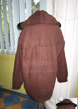 Женская кожаная куртка с капюшоном. германия. лот 5803 фото