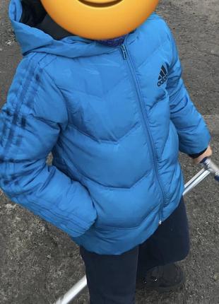 Детская куртка пуховик adidas10 фото