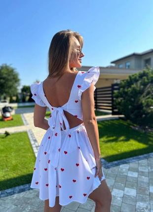 Платье сукня сарафан сердечко