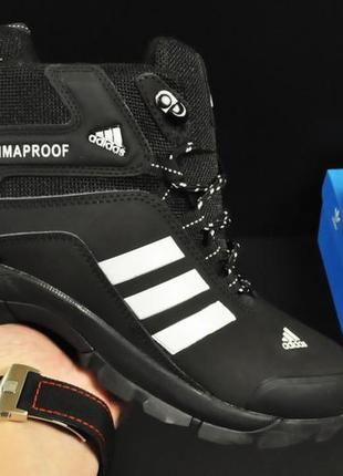 Черевики neo adidas climaproof арт 20673 (зимові, чоловічі, чорні)