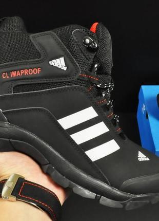 Ботинки adidas climaproof арт 20671 (зимние, мужские, черные)