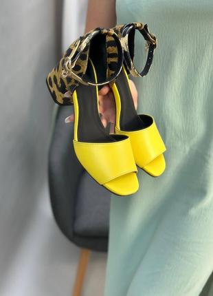 Эксклюзивные босоножки женские натуральная итальянская кожа и замша люкс на каблуке5 фото