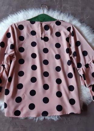 ✅✅✅ распродажа   женская блуза в горох amisu amisu2 фото