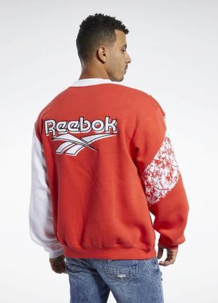 Свитшот мужской reebok poland crew fm39503 фото