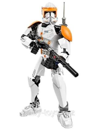 Лего фігурка зоряні війни/star wars — велика фігурка коммандер коді1 фото