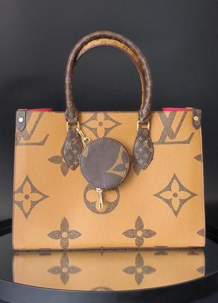 Louis vuitton onthego caramel