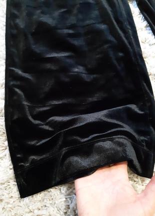 Шикарные бархатные/велюровые брюки кюлоты, saint tropez, p. 12-146 фото