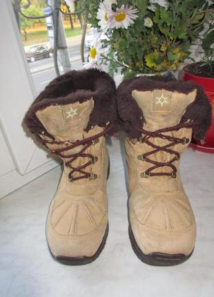 Зимние термо ботинки columbia waterproof 38 р2 фото