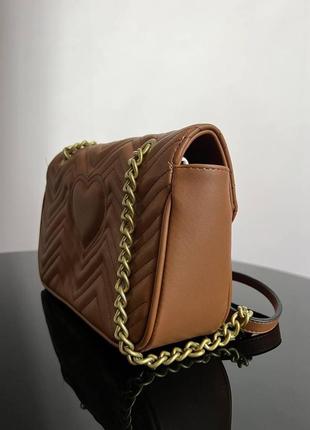 Gucci marmont (brown)2 фото