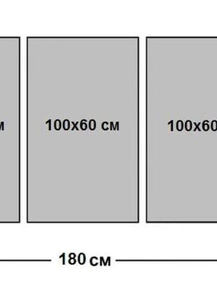 Модульна картина на полотні на стіну для інтер`єру/спальні/прихожої dk величне дерево 100x180 см (mk30018_x)5 фото
