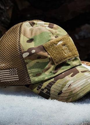 Тактическая бейсболка american nine line drop line мультикам