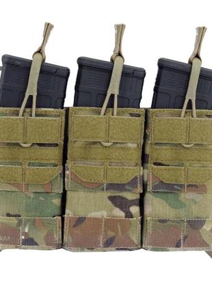 Подсумки с тройными магазинами agilite ag3 placard triple mag pouch 5.56