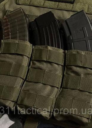 Подсумок для магазина m4 5.56’ tacticon r3 rifle mag pouch койот10 фото