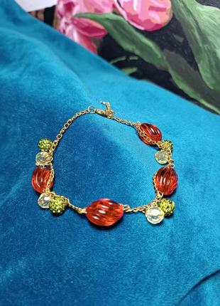 Браслет ручної роботи "херсонський кавун" 🍉