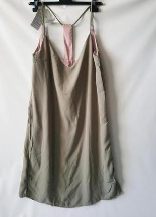 Новий двусторонній сарафан amisu літня сукня плаття5 фото