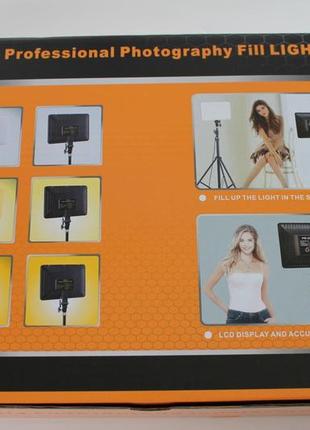 Лампа для фото і відео світлодіодна панель5 фото