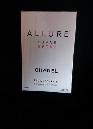 Chanel allure homme sport духи, одеколон шанель алюр чоловіків спорт парфум 100мл туалетна вода