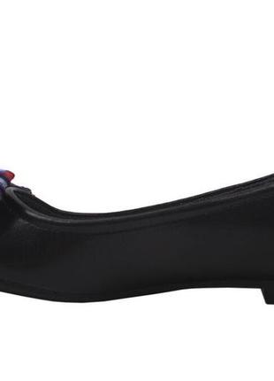 Туфли на низком ходу женские gelsomino эко кожа, цвет черный, 374 фото