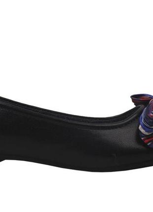 Туфли на низком ходу женские gelsomino эко кожа, цвет черный, 372 фото