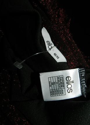 Ошатна,трикотажна-стрейч,блузка з мерехтінням-люрексом,великого розміру,ellos8 фото