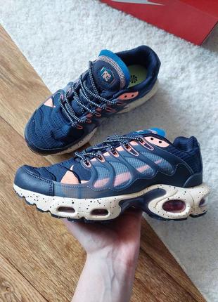 Чоловічі кросівки nike air max tn  terrascape plus blue beige pink