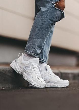 Кроссовки nike m2k tekno white grey