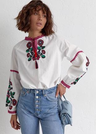Блуза #вишиванка /джинси туреччина 🇹🇷6 фото