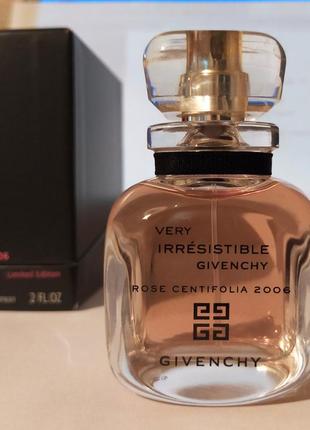 Givenchy very irresistible rose centifolia chateauneuf de grasse 2006 - 5 мл, розпив