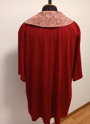 Трикотажная блуза бордо c&a canda р.184 фото