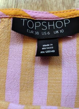 Майка/блуза topshop (100% выскоза), р. m3 фото