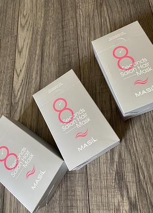 Маска для волосся Intense Overnight Mask Rosehip and Hyaluronic GREEN salon hair mask салонний ефект за 8 секунд