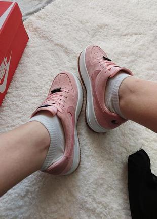 Жіночі кросівки nike air force pink sage4 фото