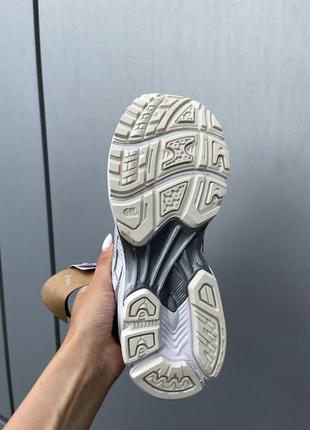 Мужские кроссовки asics gel-kayano 14 silver white 40-41-42-43-447 фото