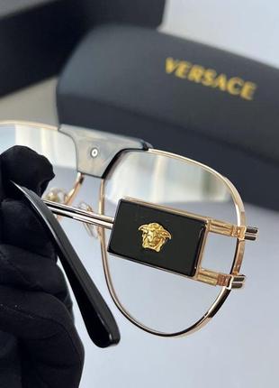 Брендовые солнцезащитные очки versace новая коллекция 😍3 фото