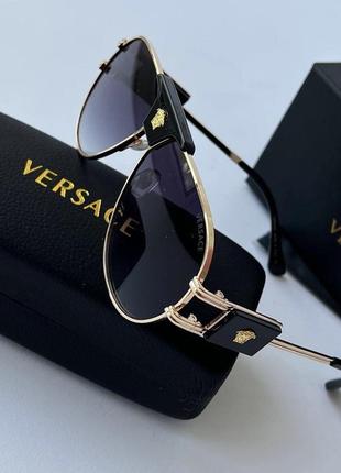 Брендовые солнцезащитные очки versace новая коллекция 😍7 фото